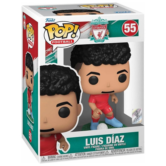 Funko Pop! Vinyl Luis Diaz (Liverpool FC) Funko Pop! Vinyl Luis Diaz (Liverpool FC)